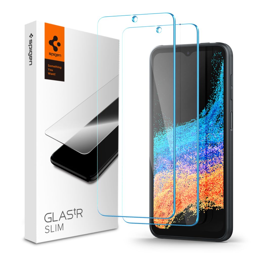 Samsung Galaxy Xcover 6 Pro Screen Protector GLAS.tR SLIM 2-Pack