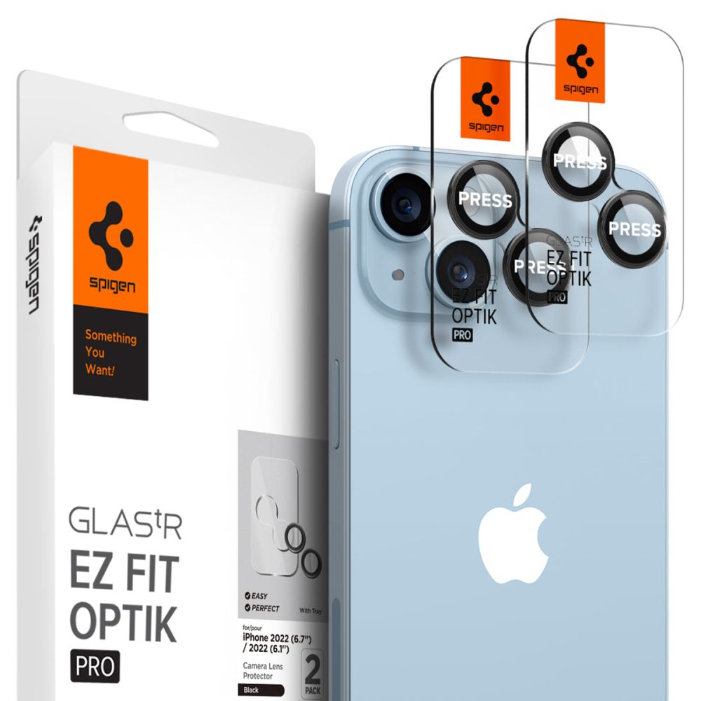 iPhone 14 Plus EZ Fit Optik Pro Lens Protector (2-pack) Black