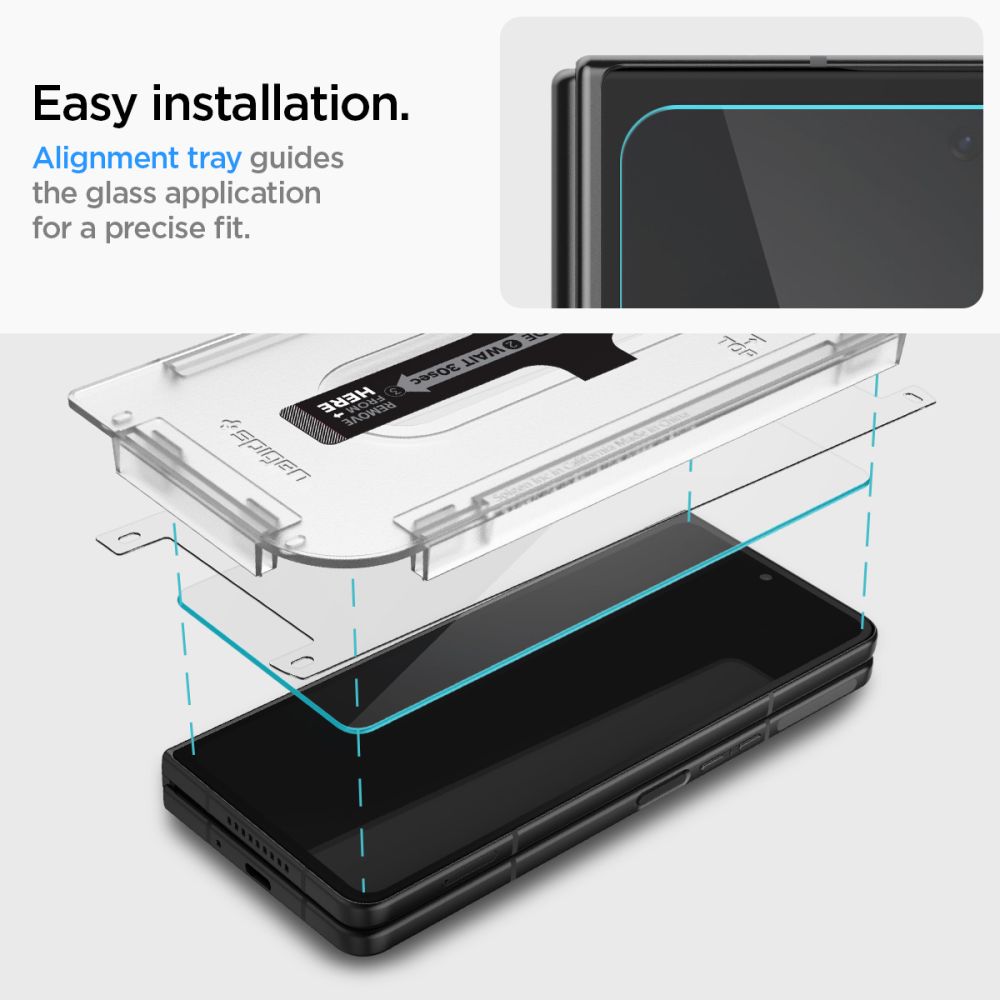 Samsung Galaxy Z Fold 4 Screen Protector Glas.tR EZ Fit