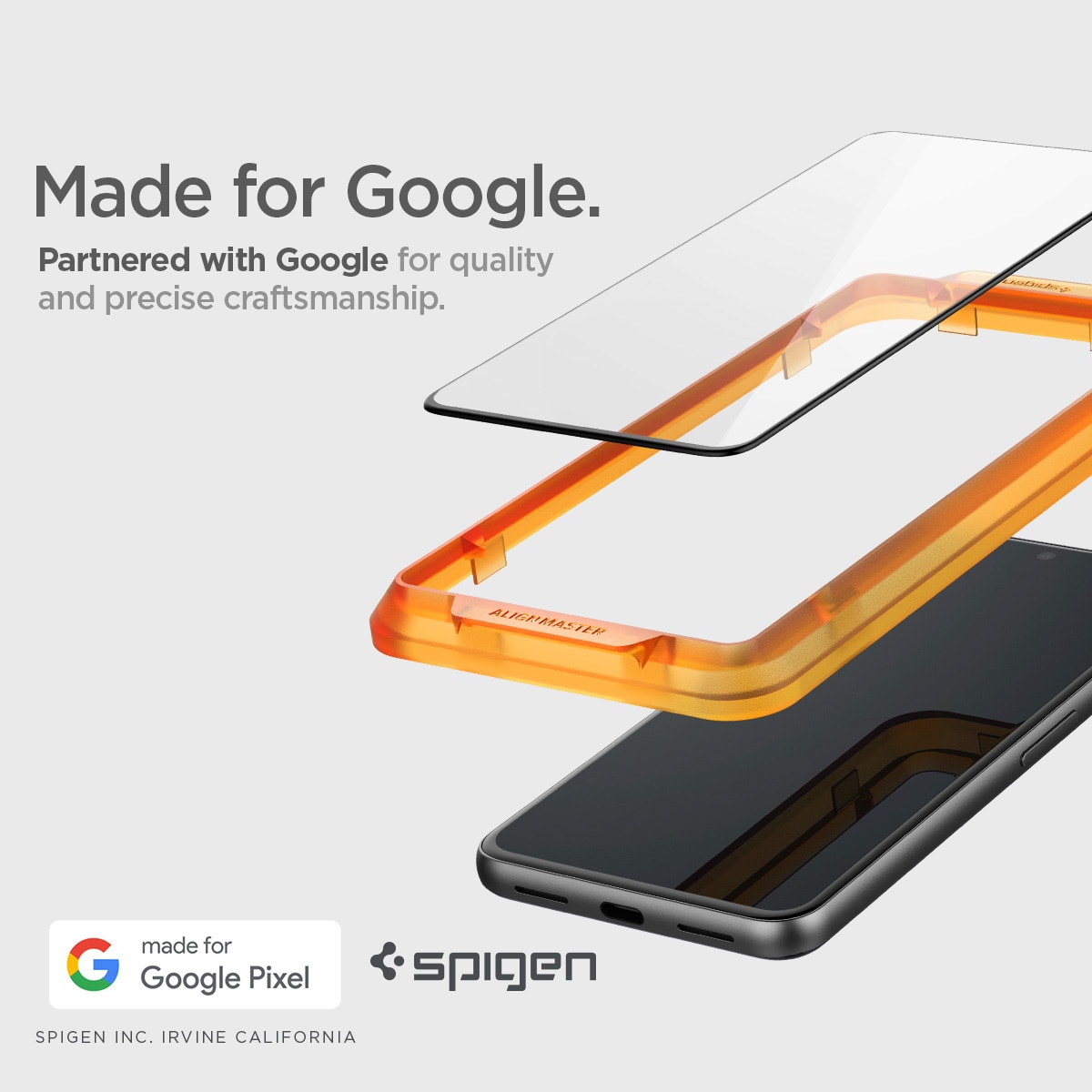 Google Pixel 8 AlignMaster GLAS.tR Full Cover