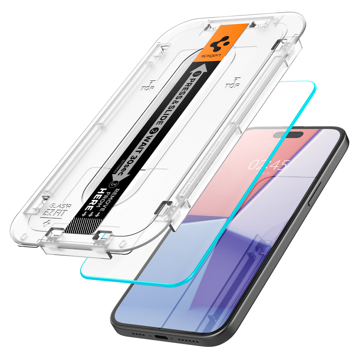 iPhone 15 Plus Screen Protector GLAS.tR EZ Fit (2-pack)