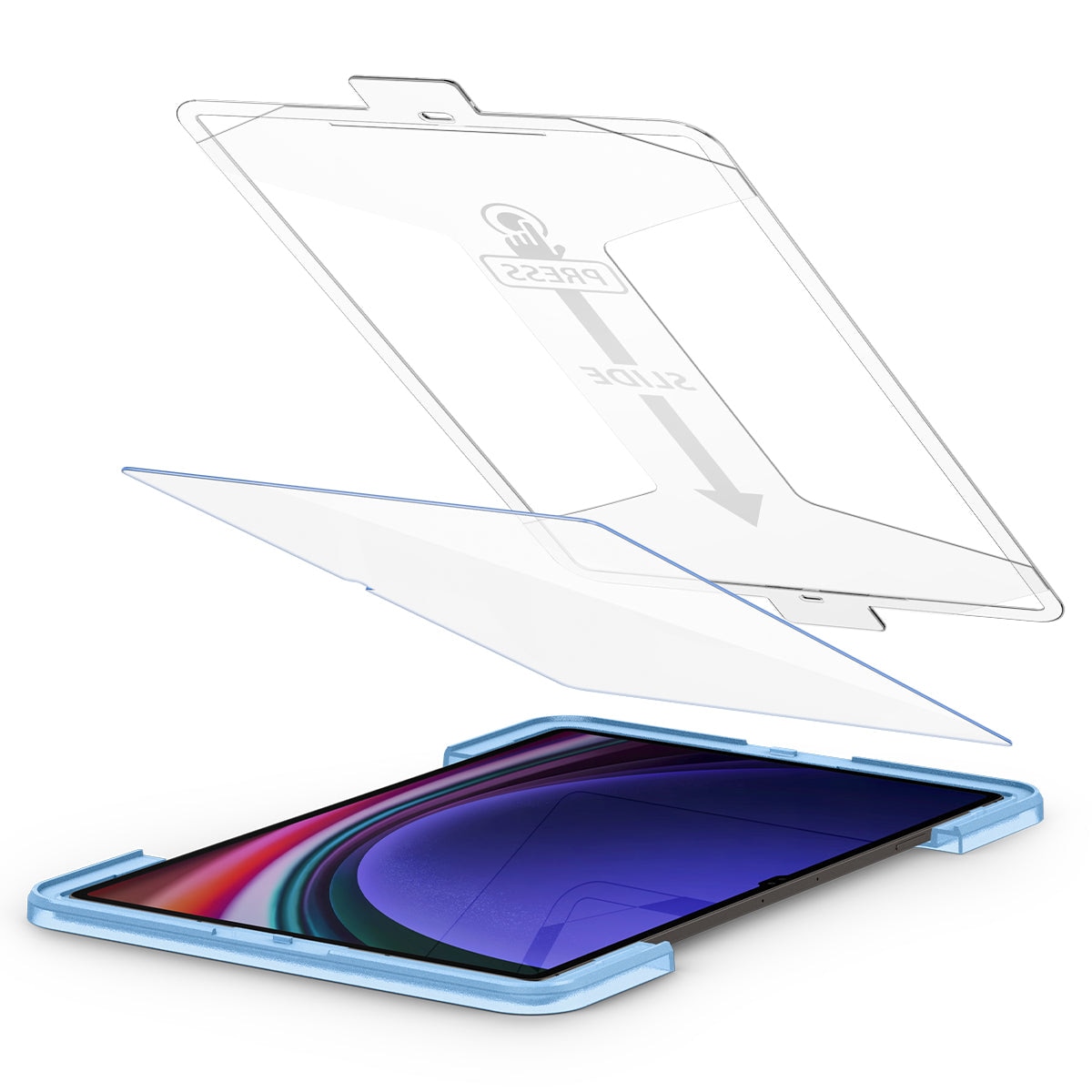 Samsung Galaxy Tab S9 Ultra Screen Protector GLAS.tR EZ Fit