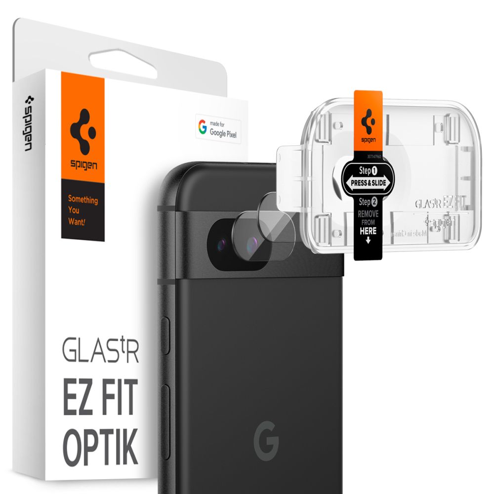 Google Pixel 8a EZ Fit Optik Lens Protector (2-pack)