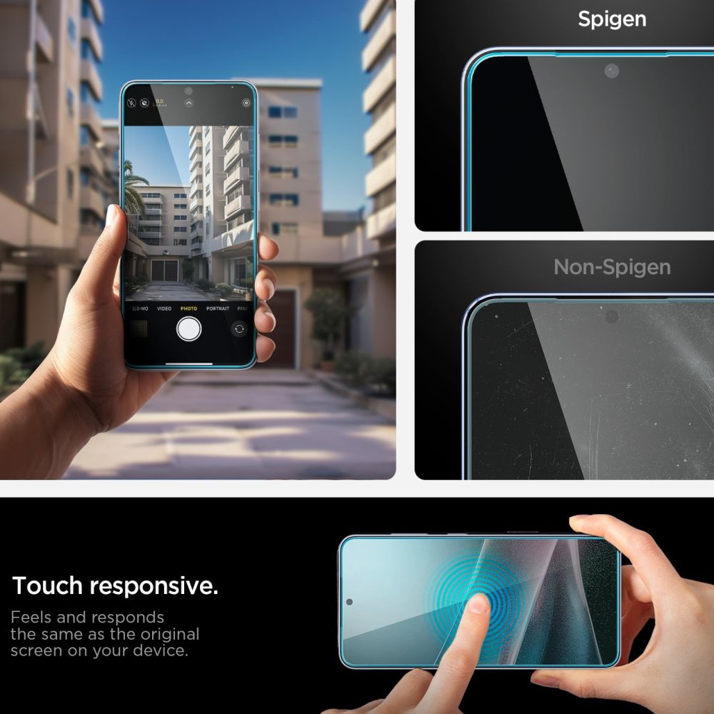 Samsung Galaxy S25 Edge Screen Protector GLAS.tR EZ Fit Pro