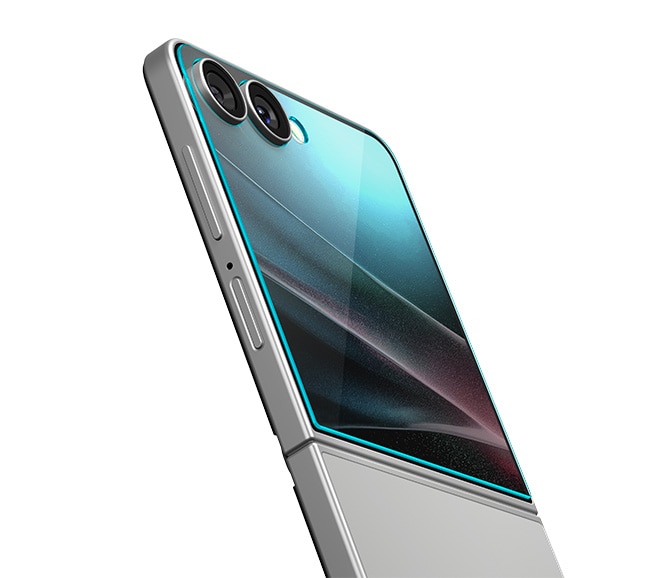 Samsung Galaxy Z Flip 7 Cover Screen Protector GLAS.tR EZ Fit (2-pack)