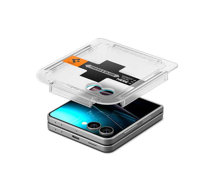 Samsung Galaxy Z Flip 7 Cover Screen Protector GLAS.tR EZ Fit (2-pack)