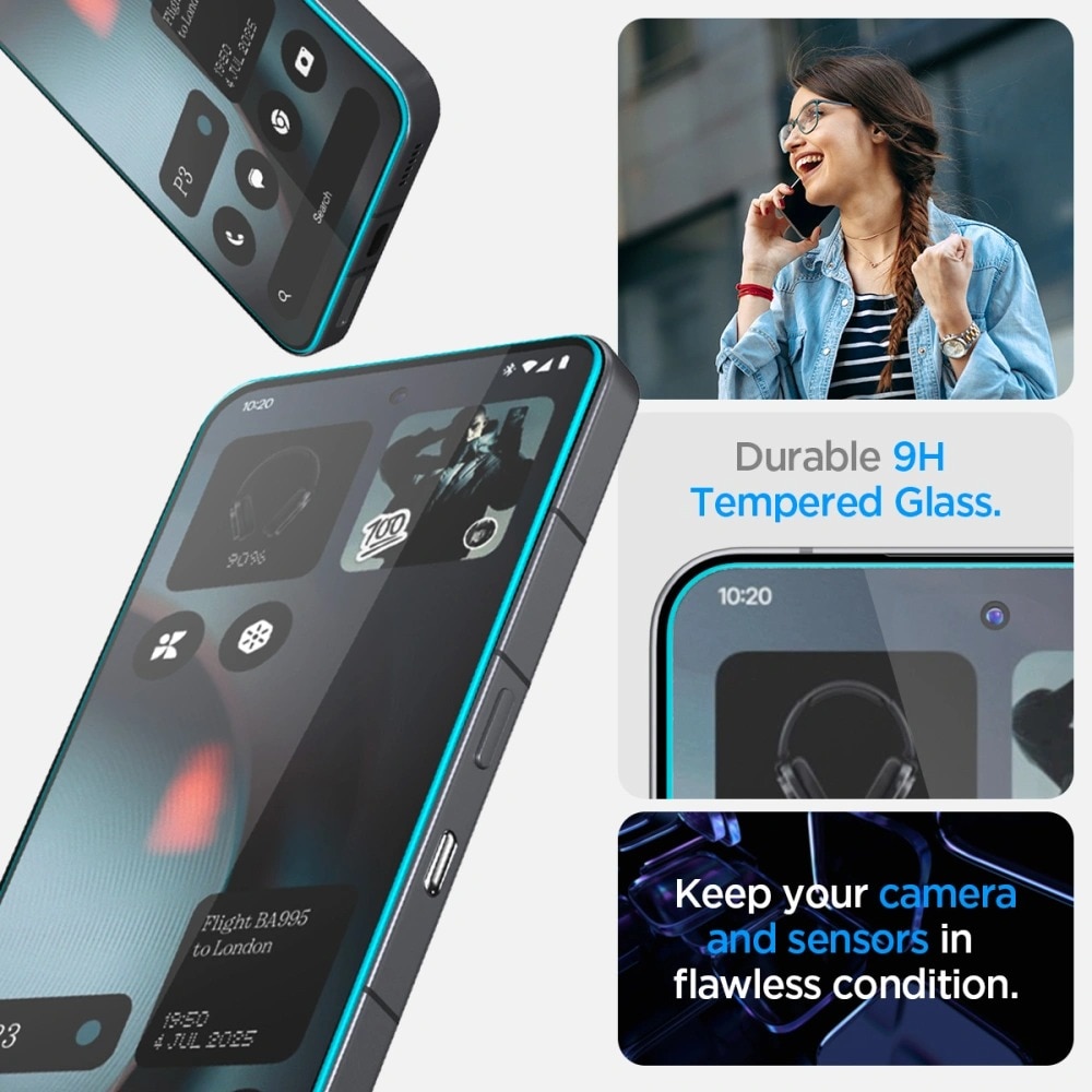 Nothing Phone 3 Screen Protector GLAS.tR EZ Fit (2-pack)