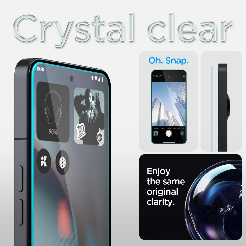 Nothing Phone 3 Screen Protector GLAS.tR EZ Fit (2-pack)