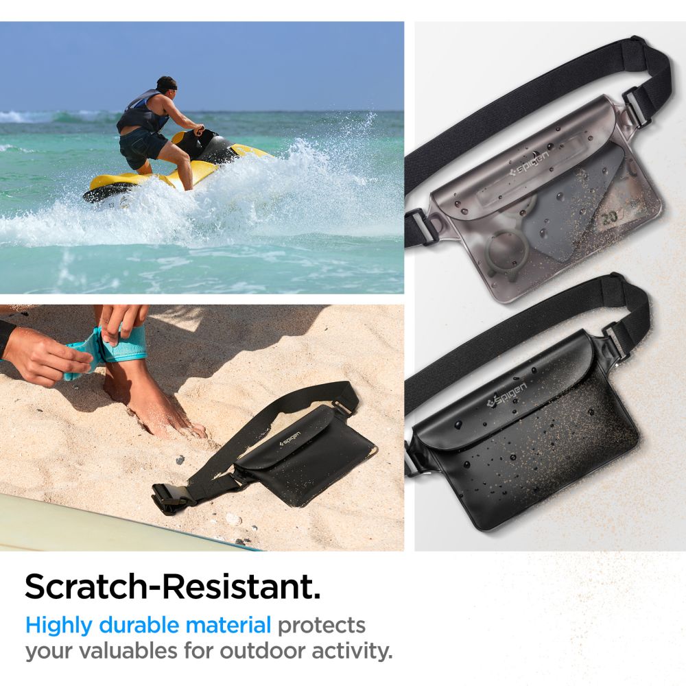 A620 Universal Aqua Shield WaterProof Waist Bag Svart
