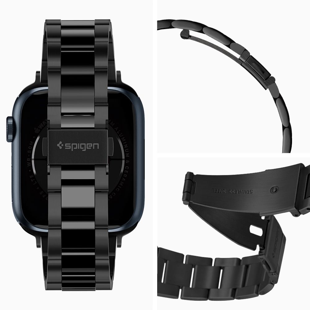 Apple Watch 41mm Series 7 Armband Modern Fit Black