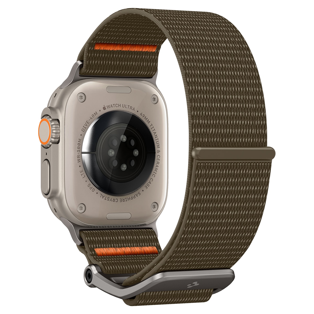 DuraPro Flex Ultra Apple Watch 45mm Series 9 Khaki