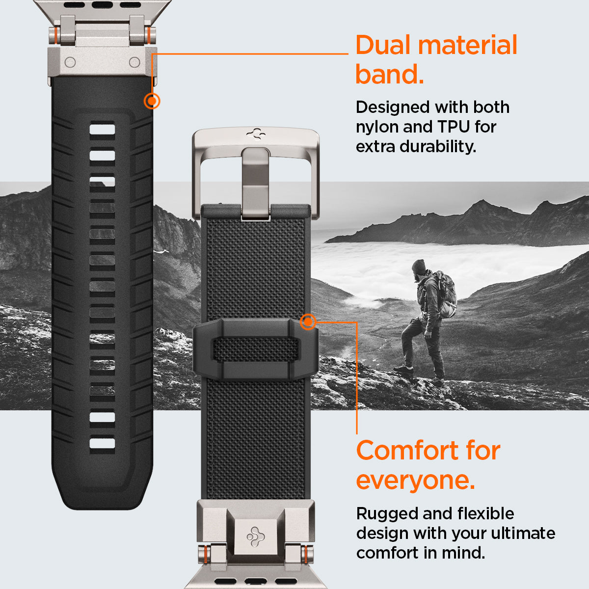 DuraPro Armor Apple Watch Ultra 2 49mm Black