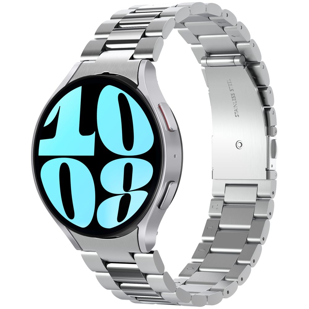 Samsung Galaxy Watch 6 44mm Armband Modern Full-Fit Silver