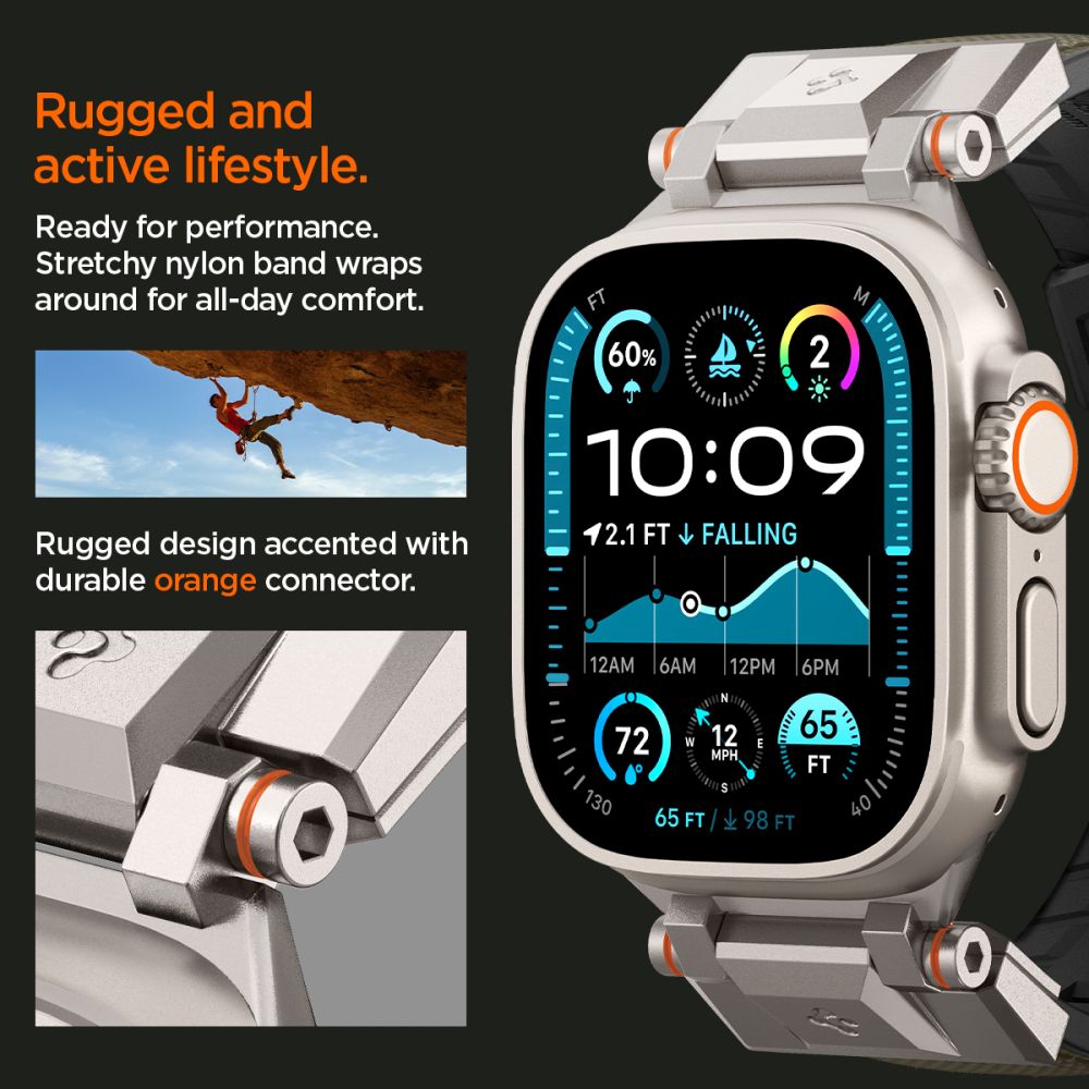 DuraPro Armor Apple Watch Series 9 45mm Military Green