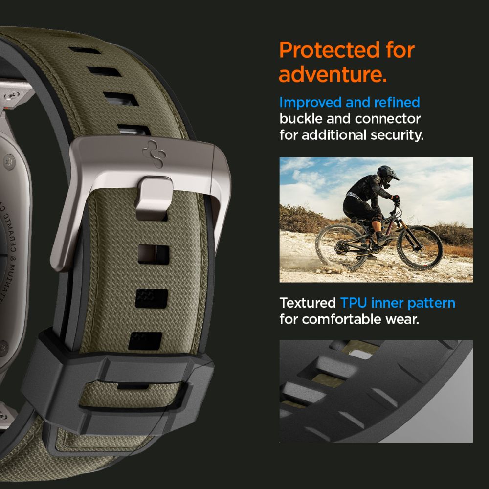 DuraPro Armor Apple Watch Series 9 45mm Military Green