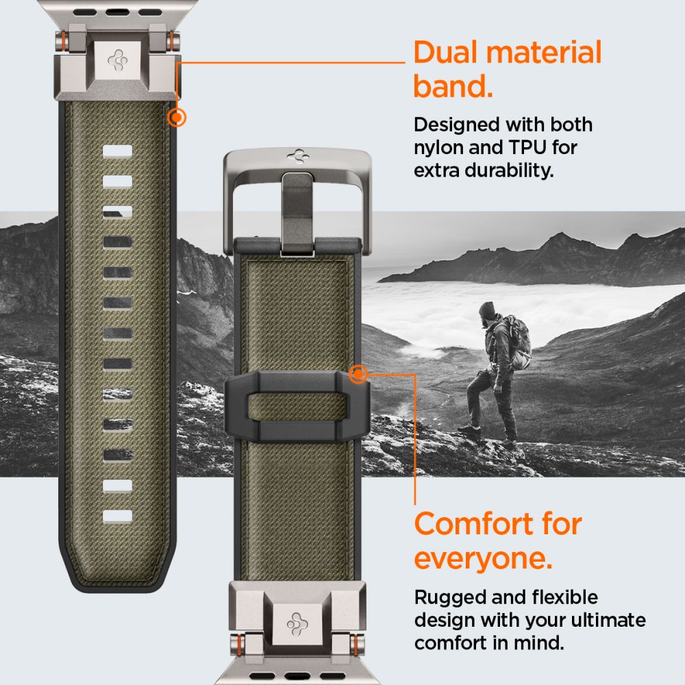 DuraPro Armor Apple Watch Series 9 45mm Military Green