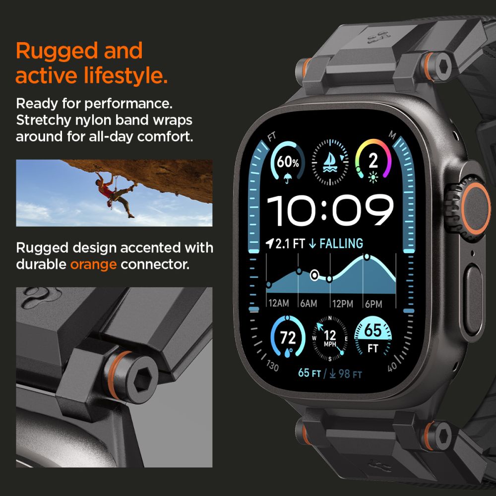 DuraPro Armor Apple Watch Series 8 45mm Black Edition