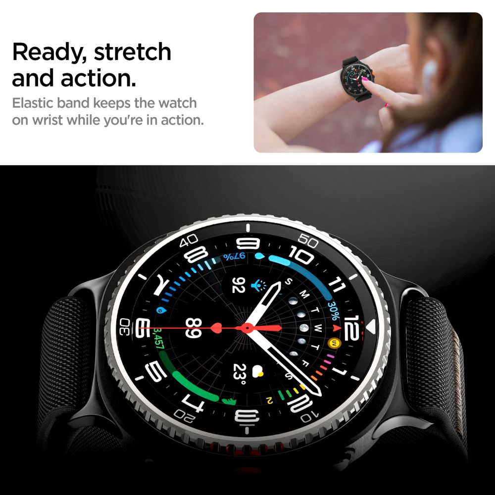 Fit Lite Samsung Galaxy Watch 8 Classic Black