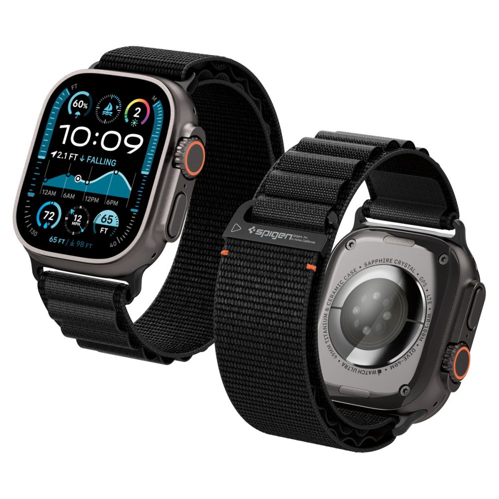 WBF1 Band Apple Watch Series 4-6 44mm Svart