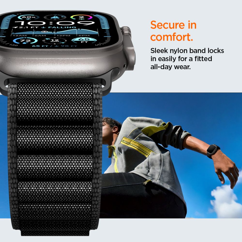 WBF1 Band Apple Watch Series 4-6 44mm Svart