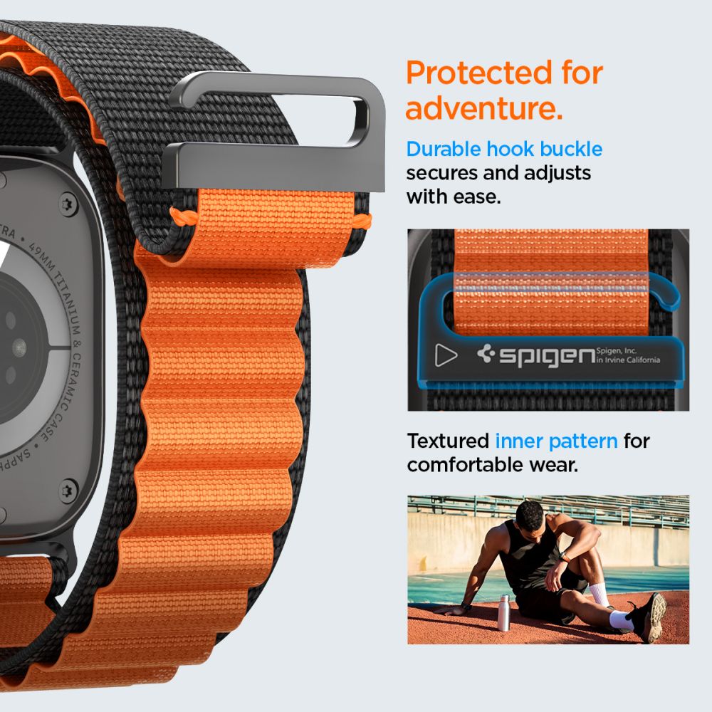 WBF1 Band Apple Watch Series 4-6 44mm Orange