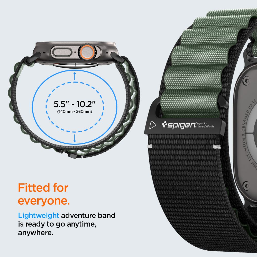 WBF1 Band Apple Watch Series 4-6 44mm Grön