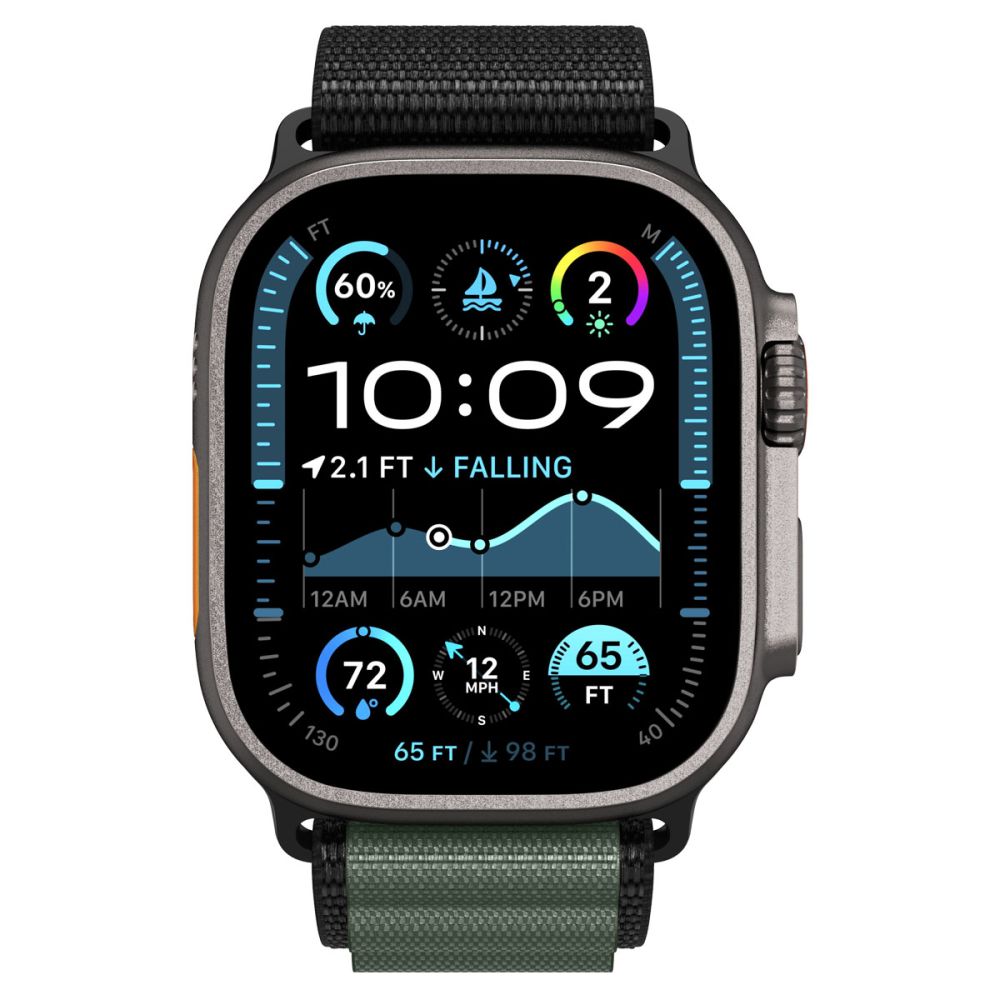 WBF1 Band Apple Watch Series 4-6 44mm Grön