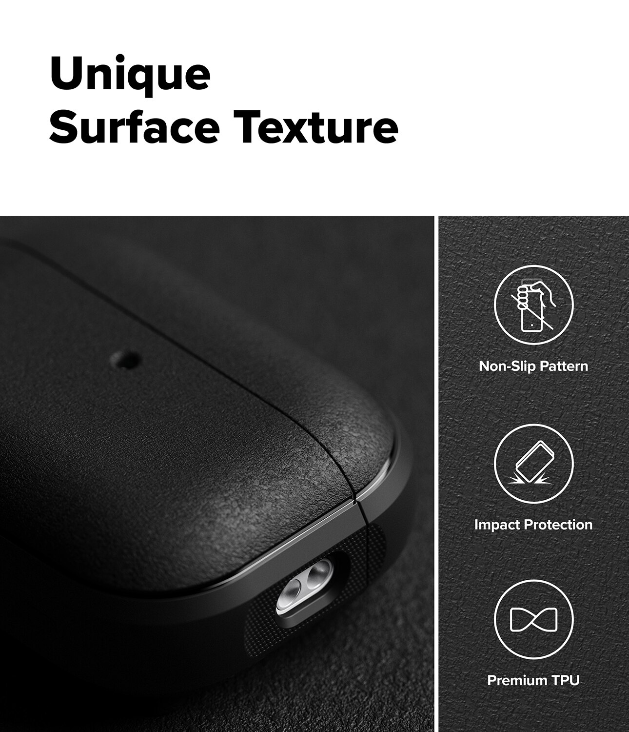 Onyx Magnetic Case Apple AirPods Pro 3 Svart