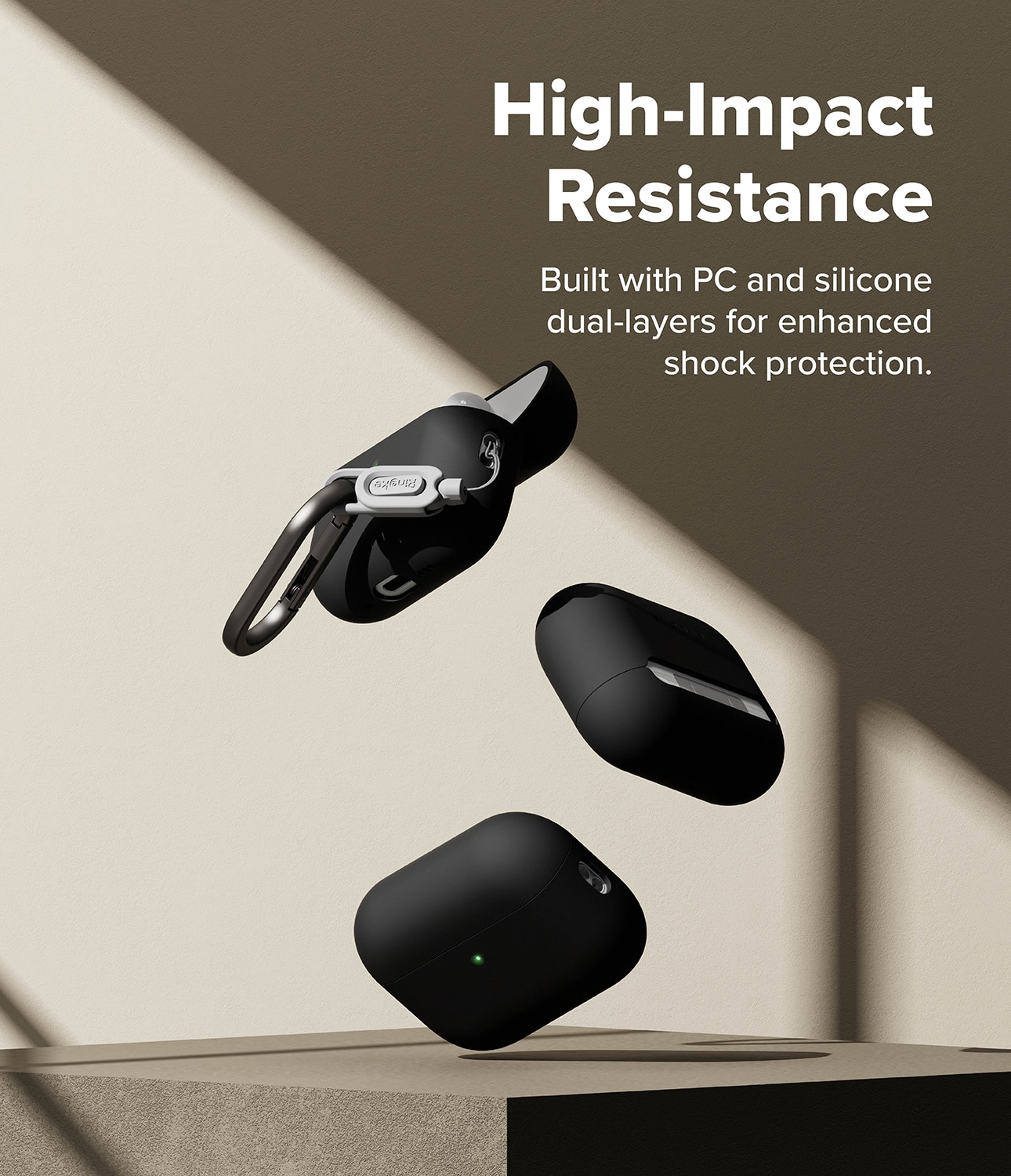 Silicone Skal Apple AirPods Pro 3 Black