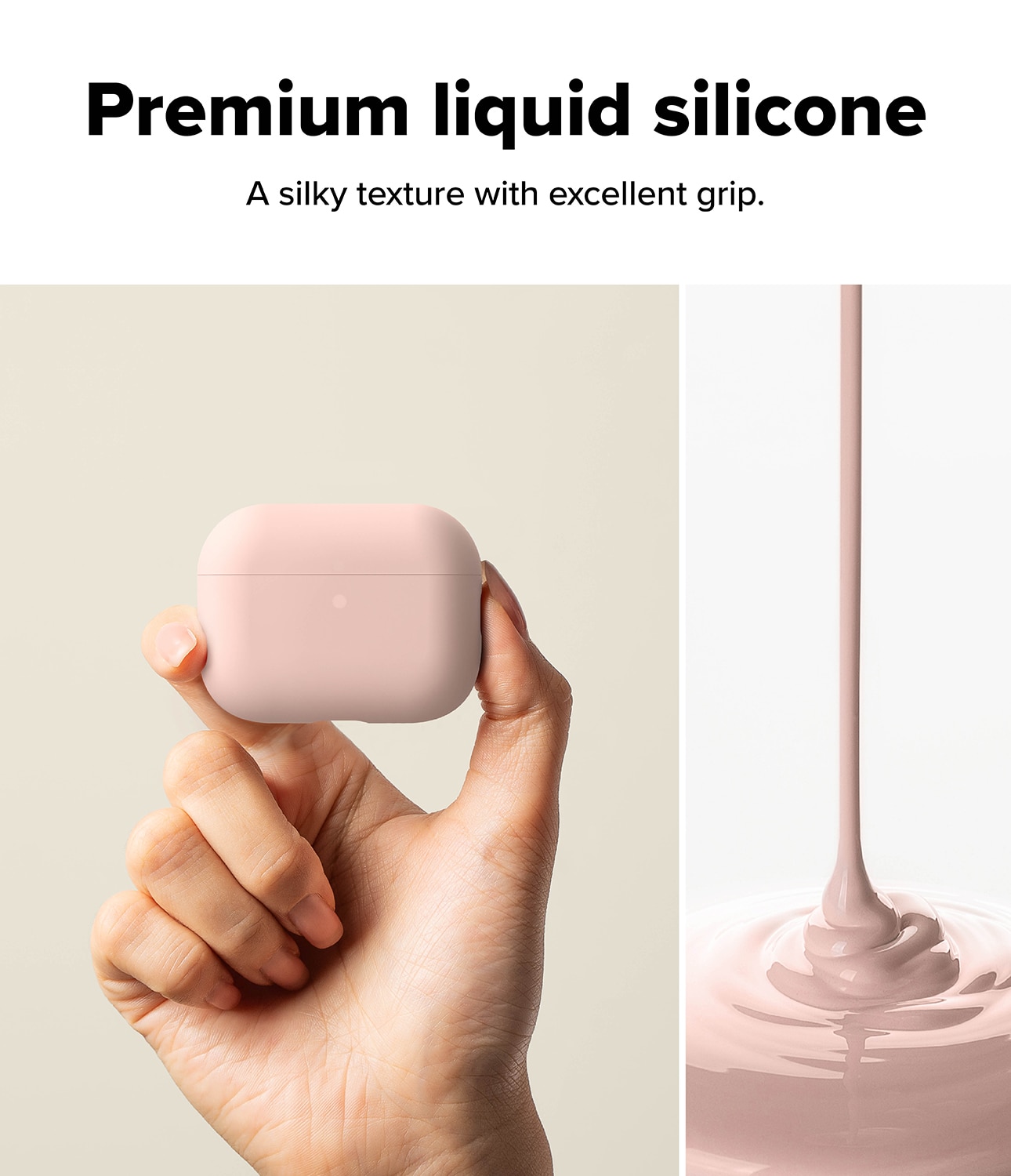 Silicone Skal Apple AirPods Pro 3 Pink