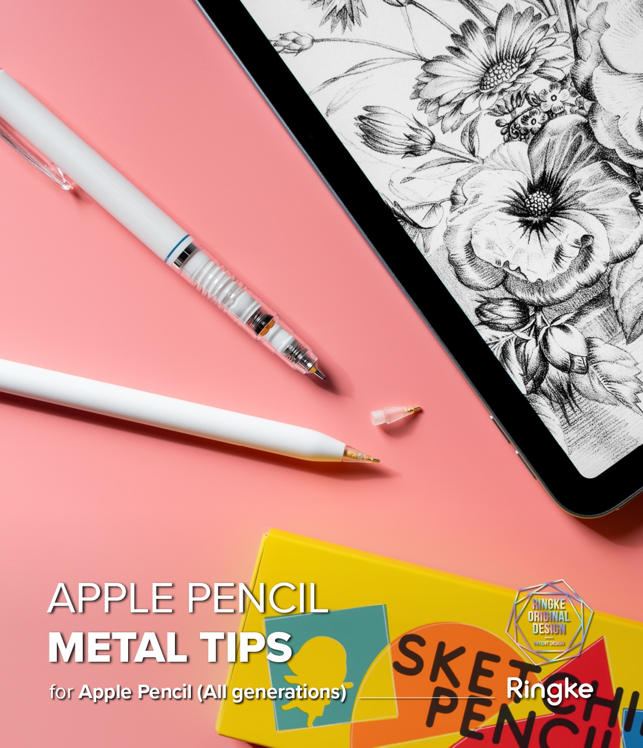 Metal Tip Apple Pencil (3-pack) vit