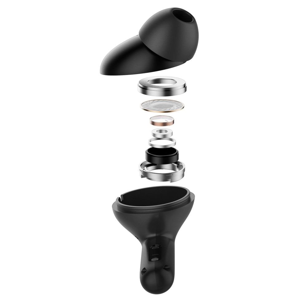 ANC In-Ear Hörlurar Svart