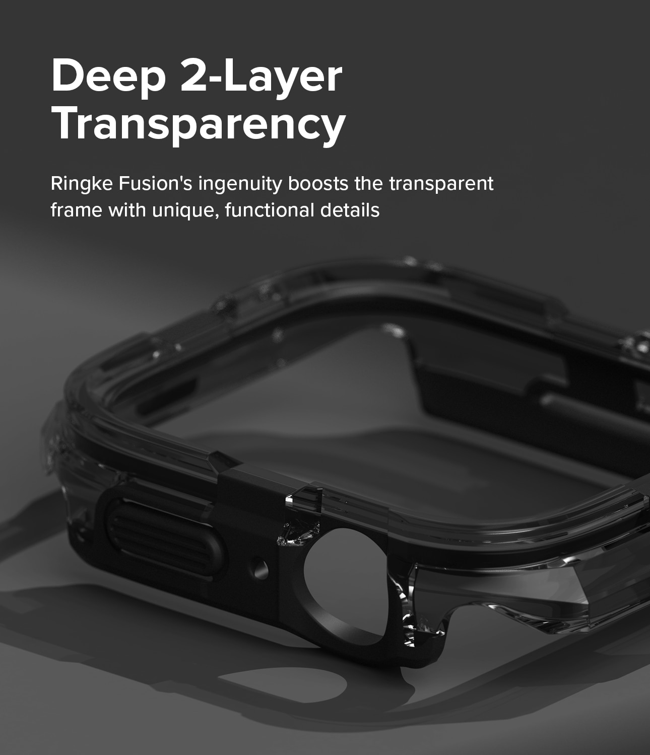 Fusion Bumper Apple Watch 44mm Black