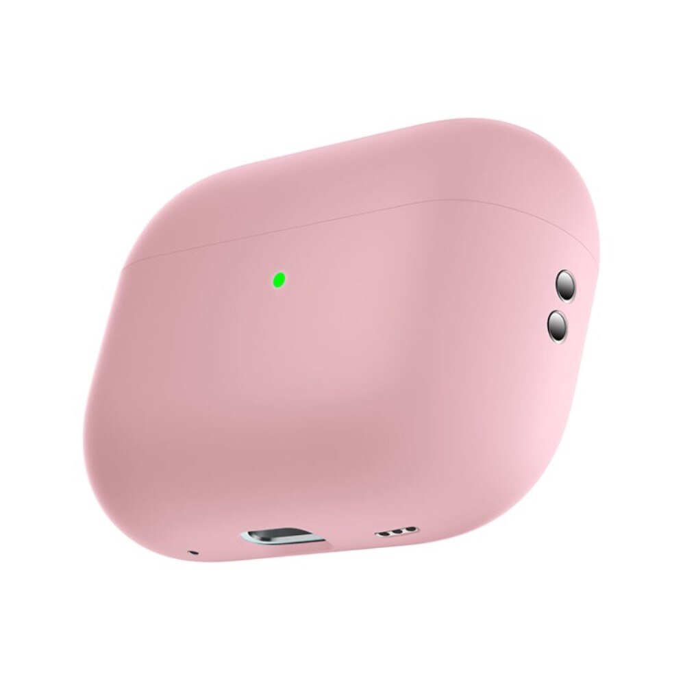 Silikonskal Apple AirPods Pro 2 rosa