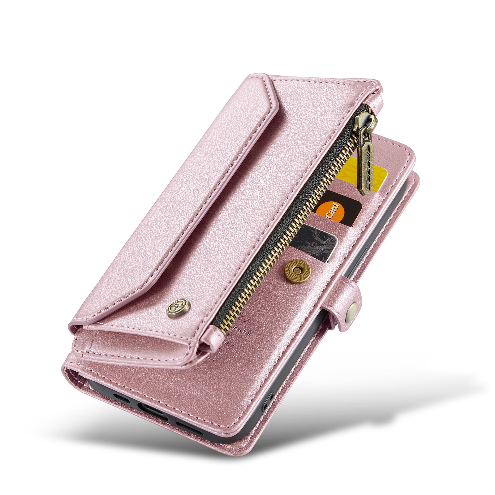 Plånboksväska iPhone 13 Pro rosa