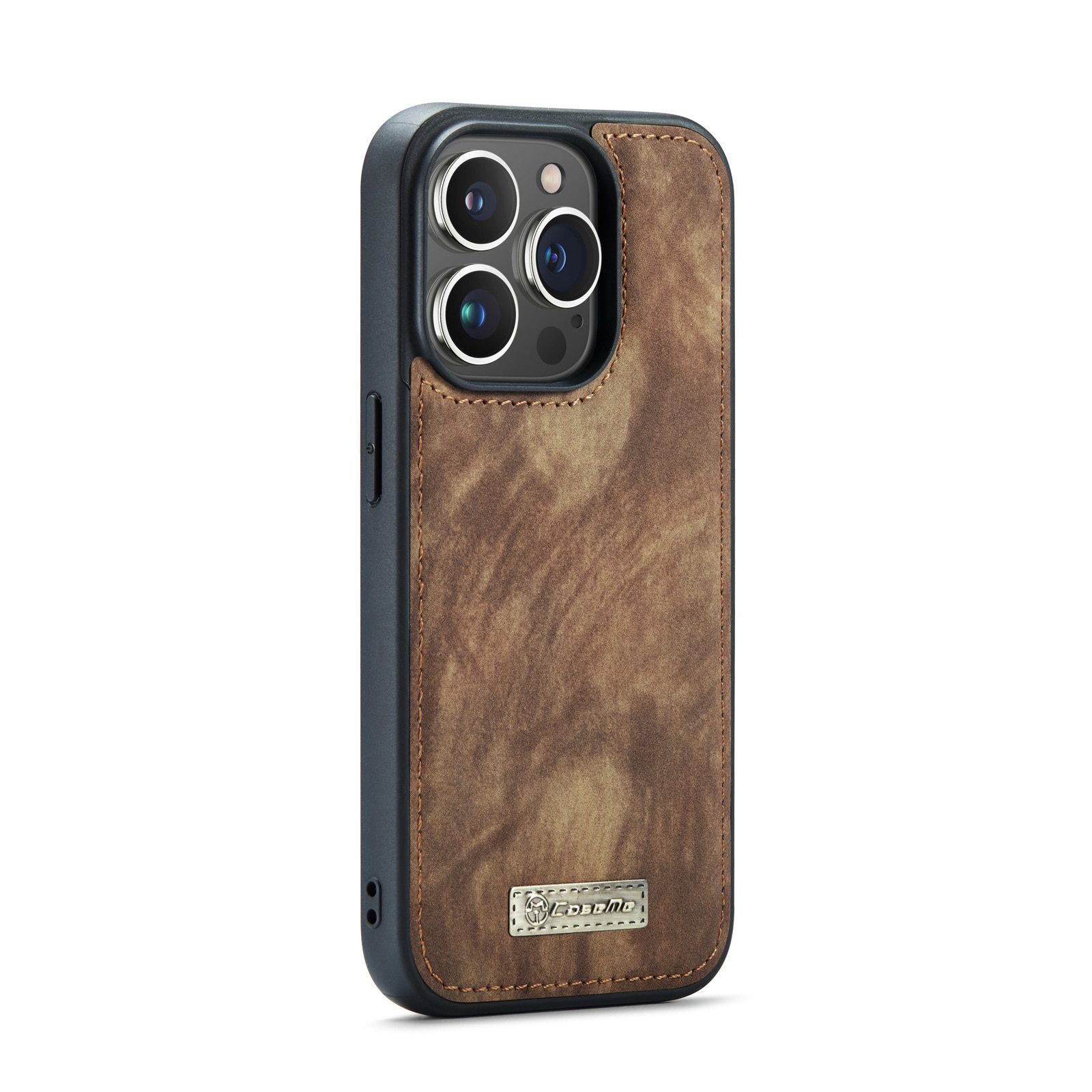 Multi-slot Plånboksfodral iPhone 14 Pro Max brun