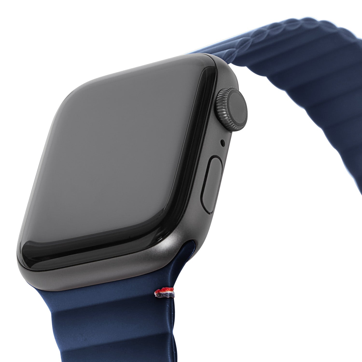 Silicone Magnetic Traction Strap Lite Apple Watch 45mm Series 9 Matte Navy