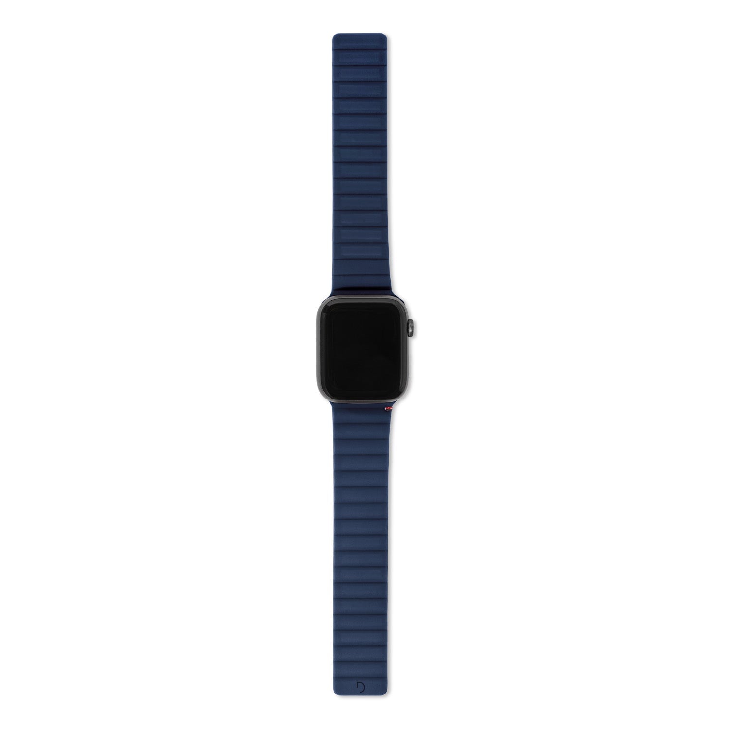 Silicone Magnetic Traction Strap Lite Apple Watch 45mm Series 7 Matte Navy