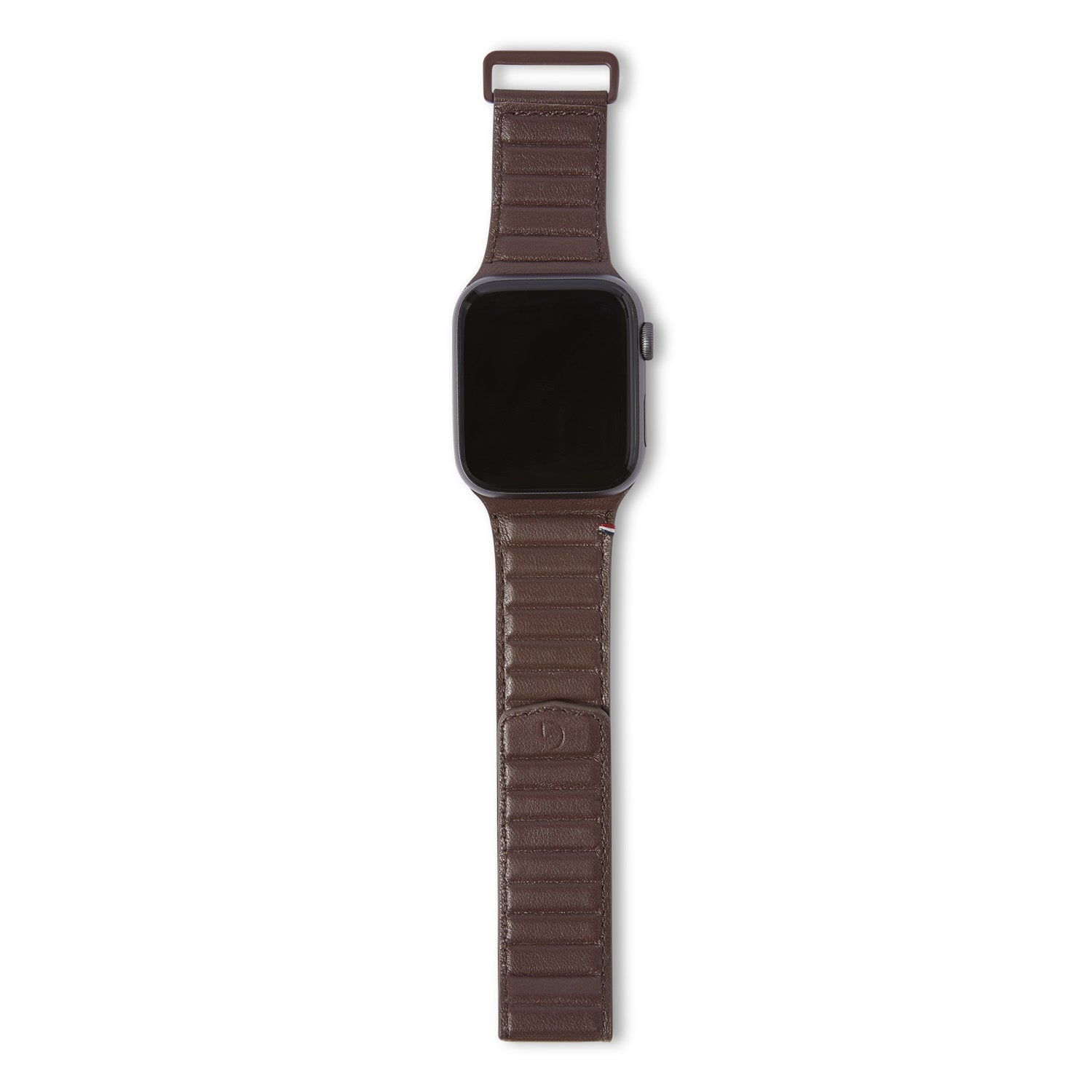 Renner Köp Decoded Leather Magnetic Traction Watch 42/44/45/49 online mm Apple Brown Strap
