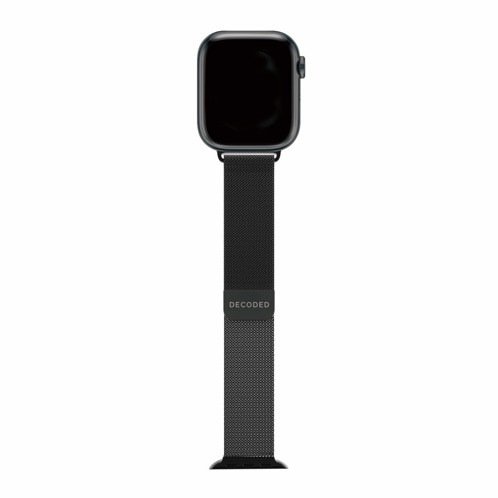 Milan Traction Strap Apple Watch 38mm Black