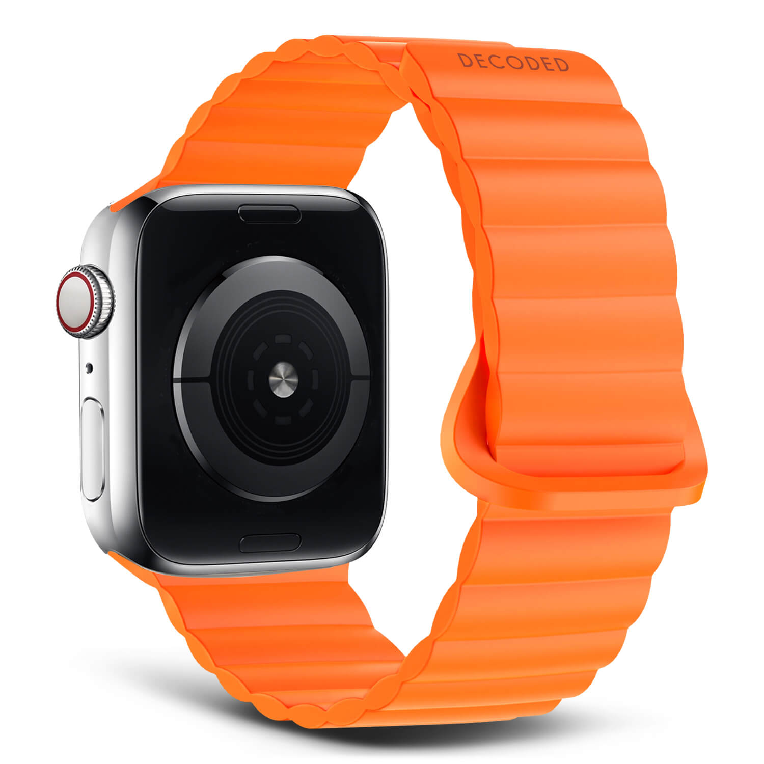 Silicone Traction Loop Strap Apple Watch 44mm Apricot