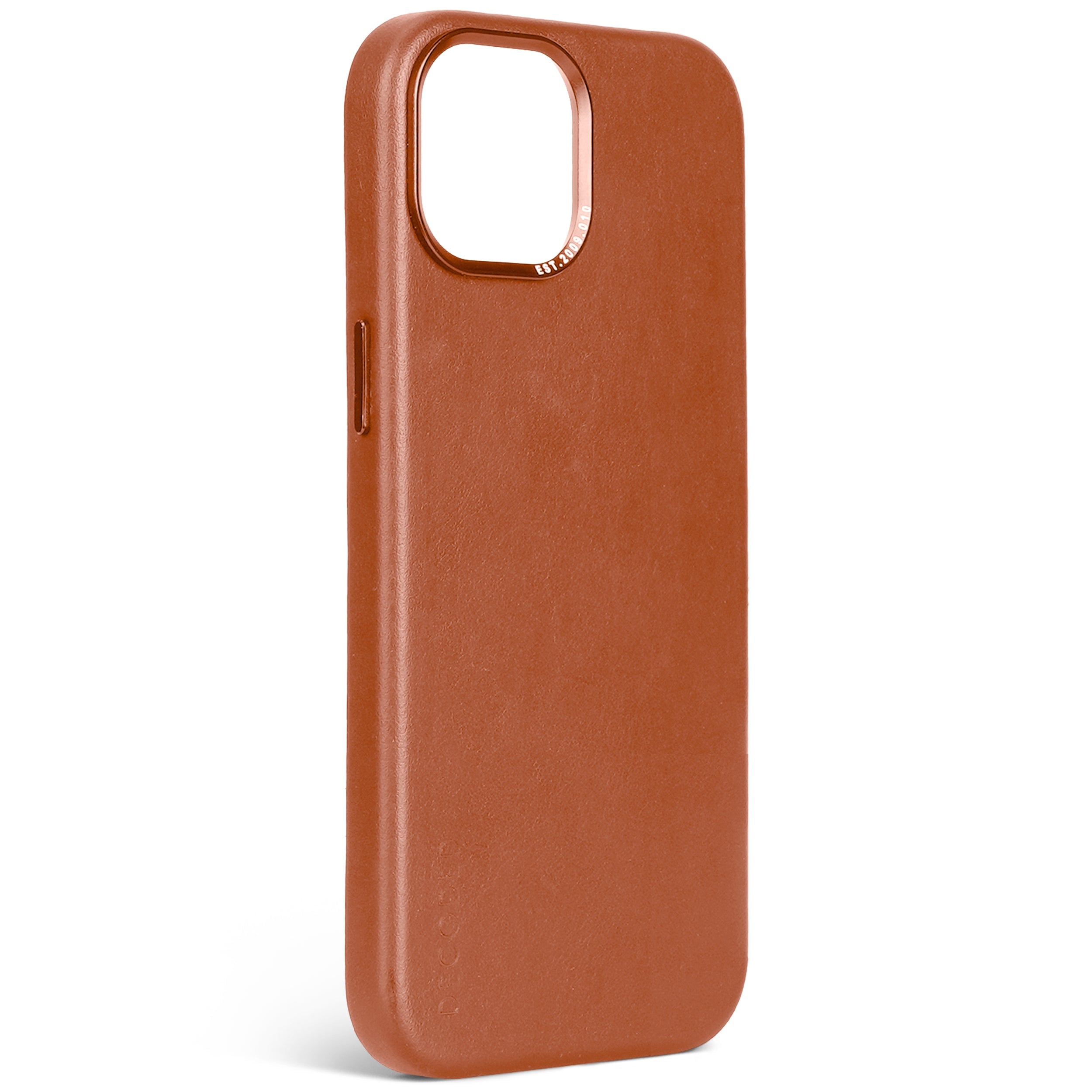 Leather Back Cover iPhone 15 Tan