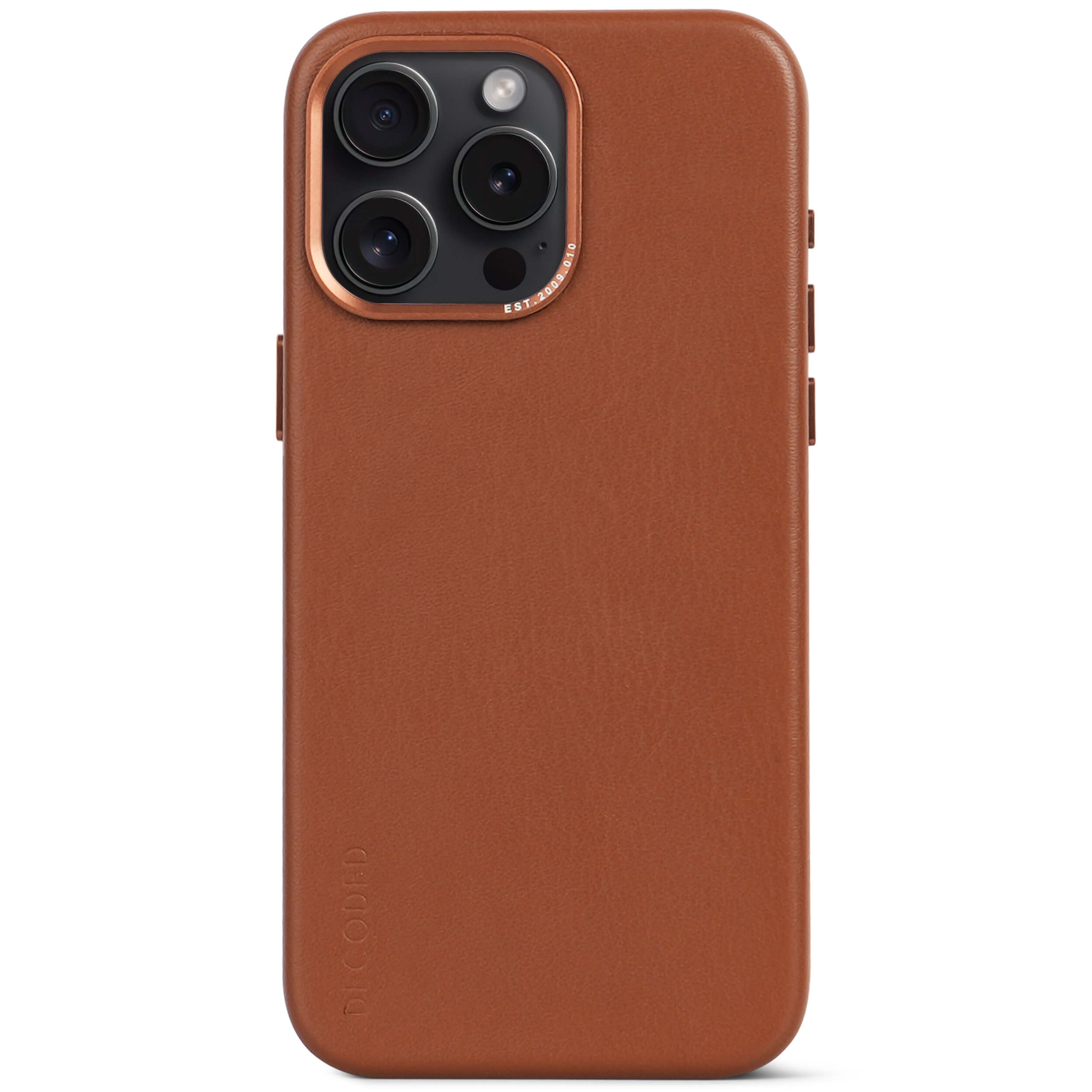 Leather Back Cover iPhone 15 Pro Max Tan