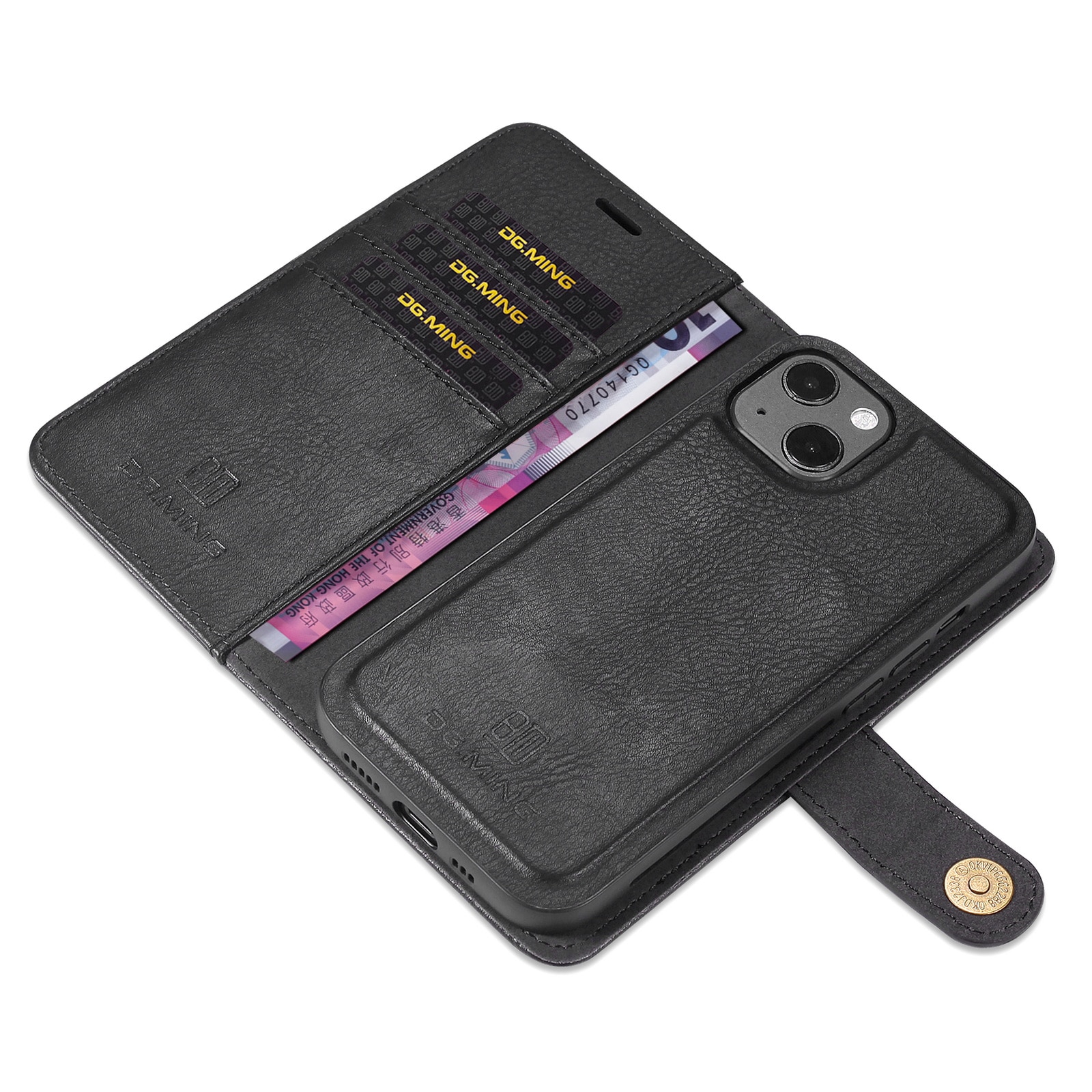 Magnet Wallet iPhone 13 Black