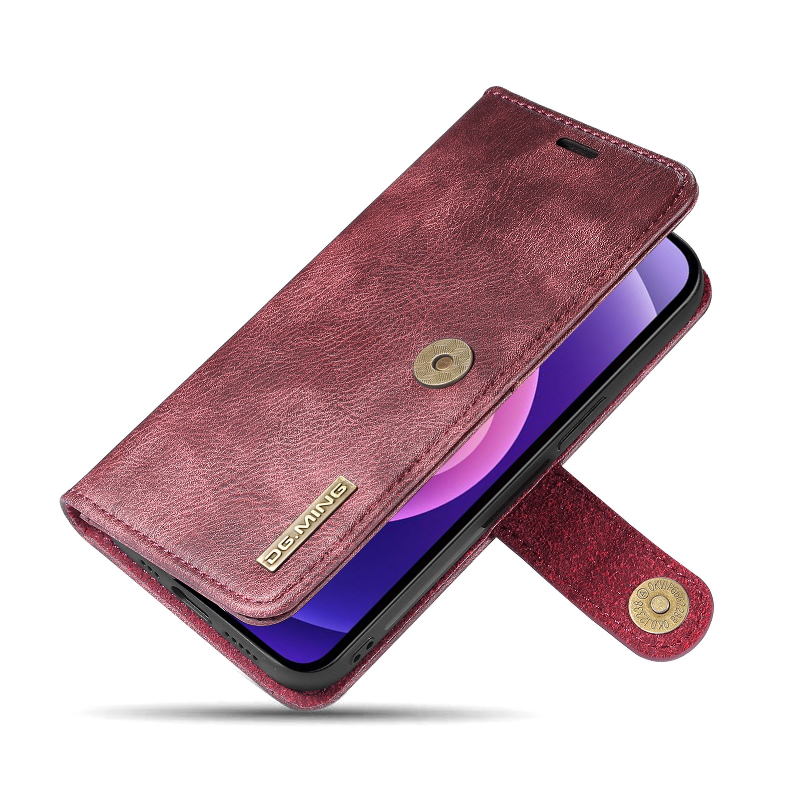 Magnet Wallet iPhone 13 Mini Red