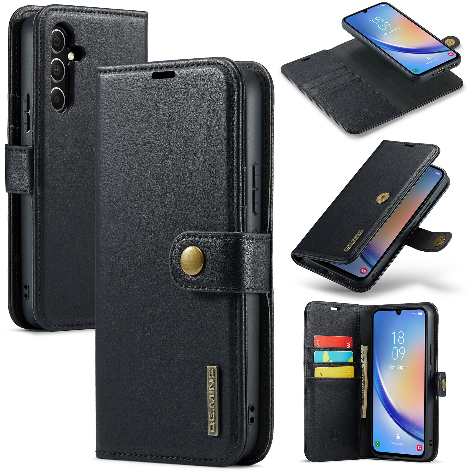Magnet Wallet Samsung Galaxy A35 Black