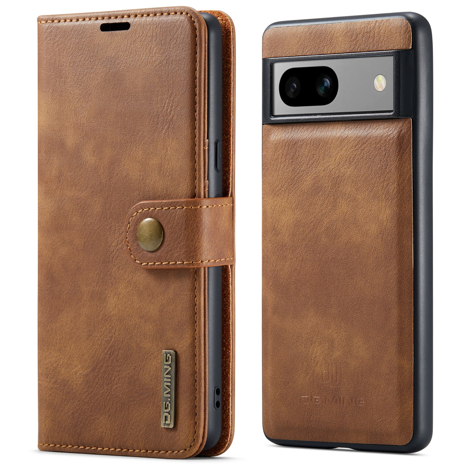 Magnet Wallet Google Pixel 7a Cognac