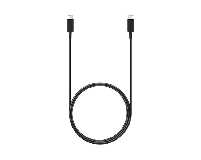 5A USB-C -> USB-C Kabel 1.8m svart