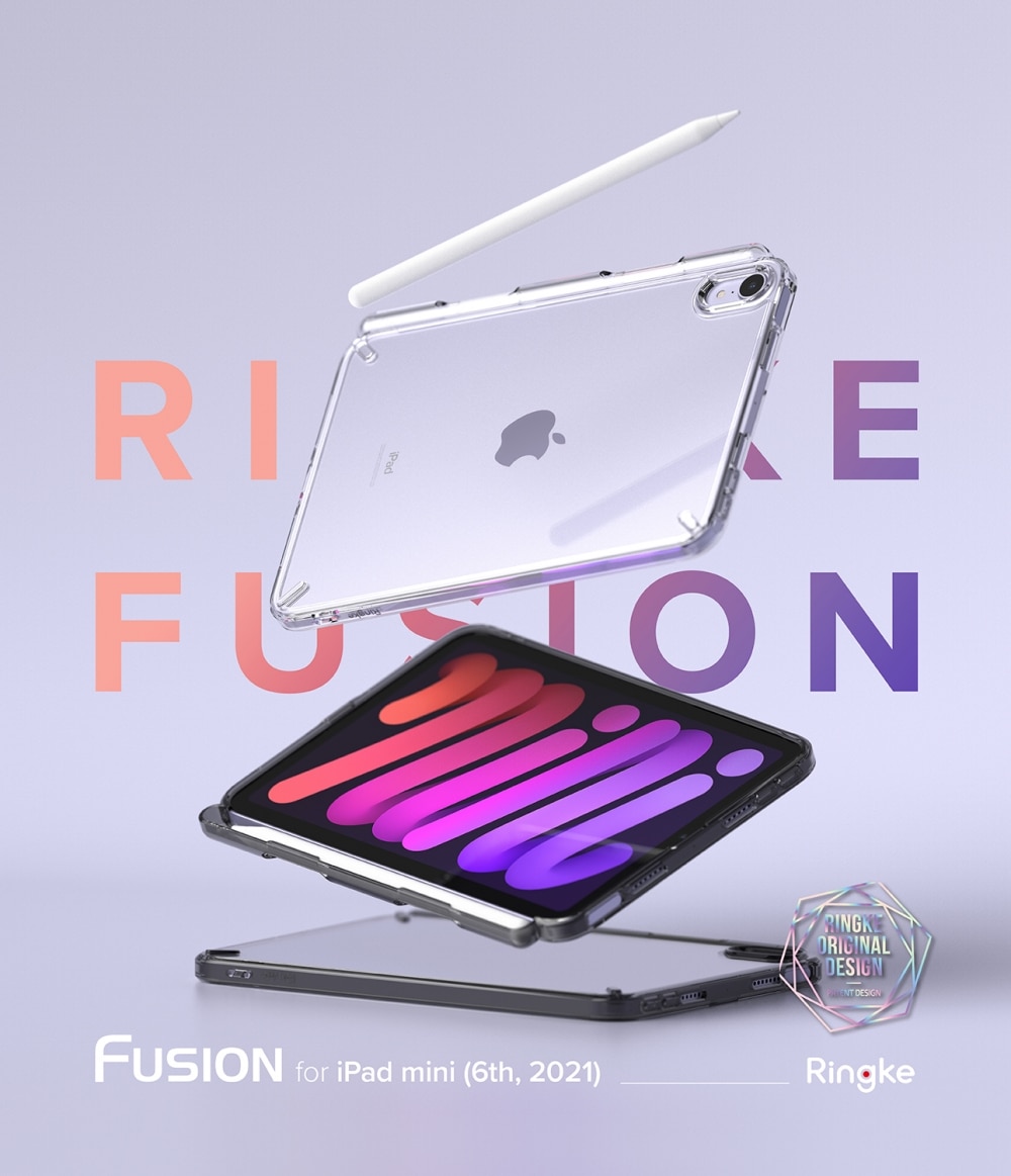 Fusion Case iPad Mini 6th Gen (2021) Clear