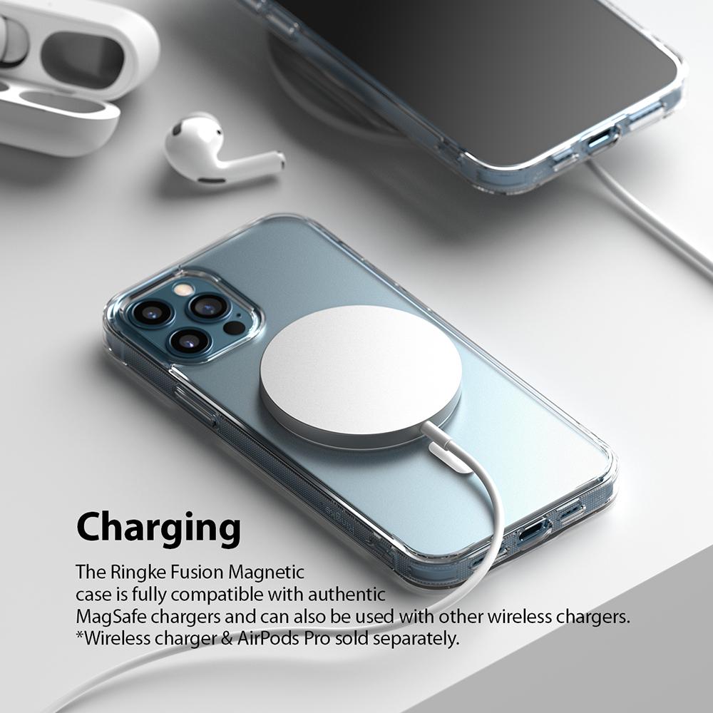 Fusion Magnetic Case iPhone 12/12 Pro Matte Clear